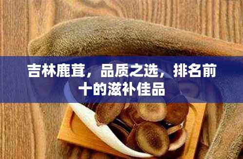 吉林鹿茸，品质之选，排名前十的滋补佳品