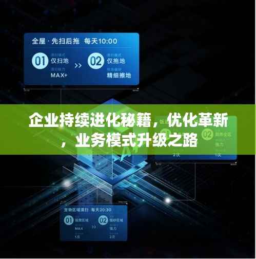 企业持续进化秘籍，优化革新，业务模式升级之路