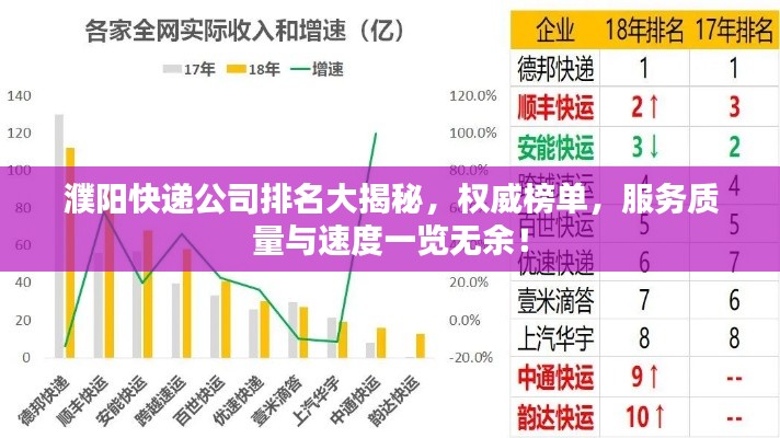 濮阳快递公司排名大揭秘，权威榜单，服务质量与速度一览无余！